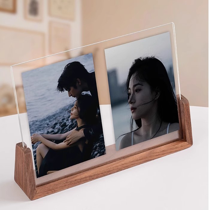 Double Sized Wooden Picture Frames